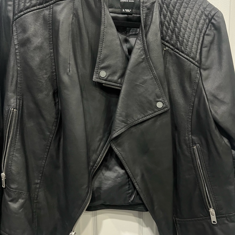 Leather jacket